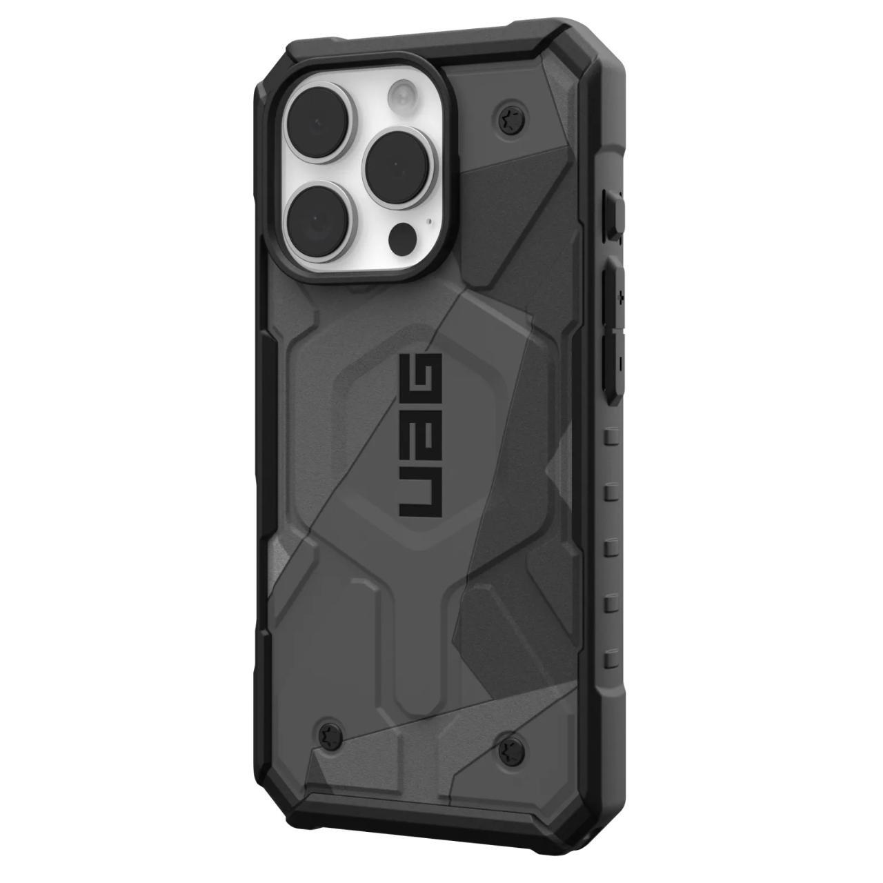 Custodia MagSafe per Apple iPhone 16 Pro, Urban Armor Gear, Pathfinder SE Geo Camo, Camouflage