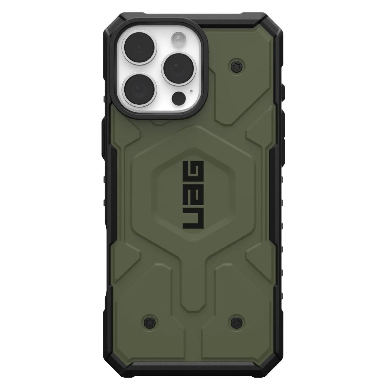 Custodia MagSafe per Apple iPhone 16 Pro, Urban Armor Gear, Pathfinder, Verde