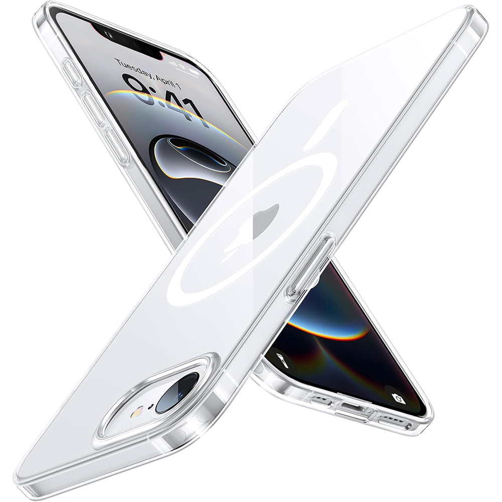 MagSafe Hülle für Apple iPhone 17e / 16e, Torras, OriginFit, Transparent