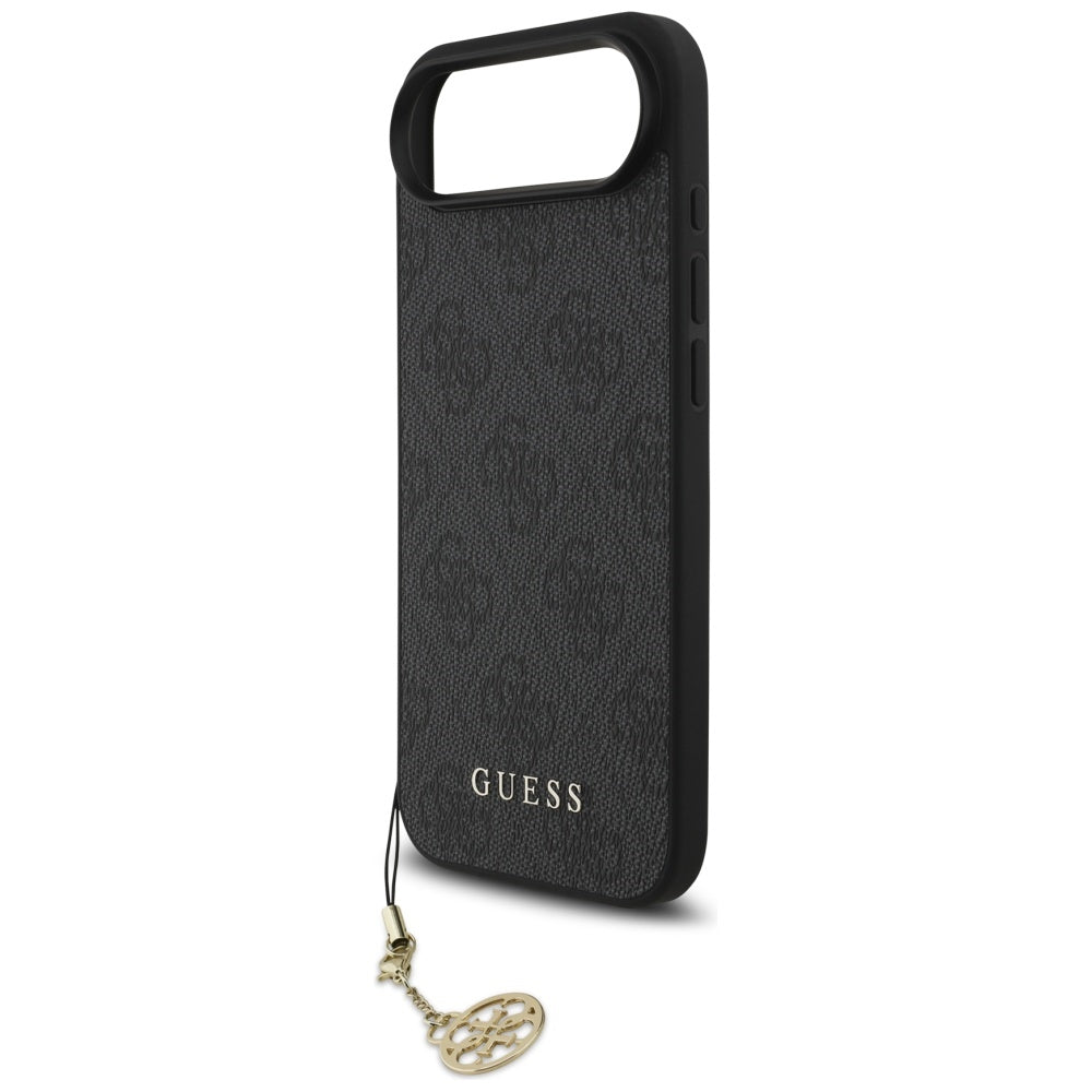 MagSafe Hülle für Apple iPhone 17 Air, Guess, 4G Charm Cradle, Schwarz
