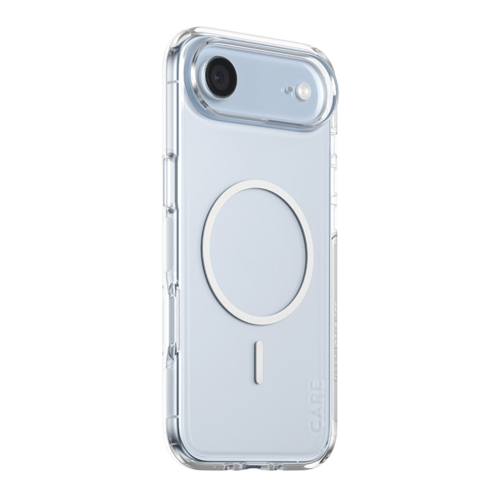 MagSafe Hülle für Apple iPhone 17 Air, PanzerGlass, Care Urban Explorer, Transparent Weiß