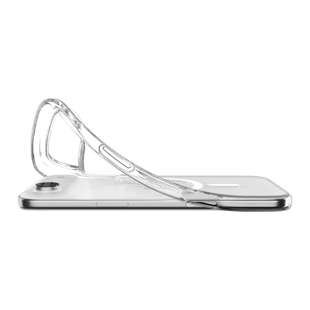 Custodia MagSafe per Apple iPhone 17 Air, Spigen, Liquid Crystal, Bianca ACS10395