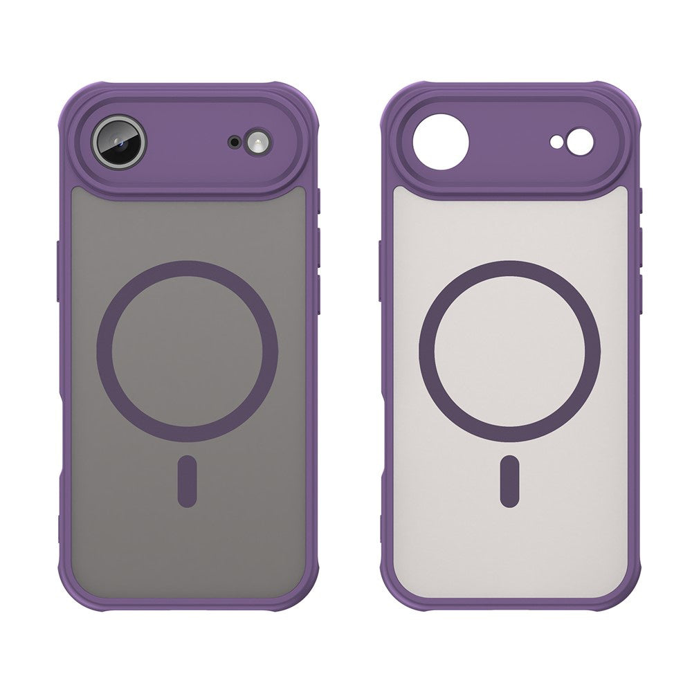 Custodia MagSafe per Apple iPhone 17 Air, Techsuit, HaloFrost II, Viola
