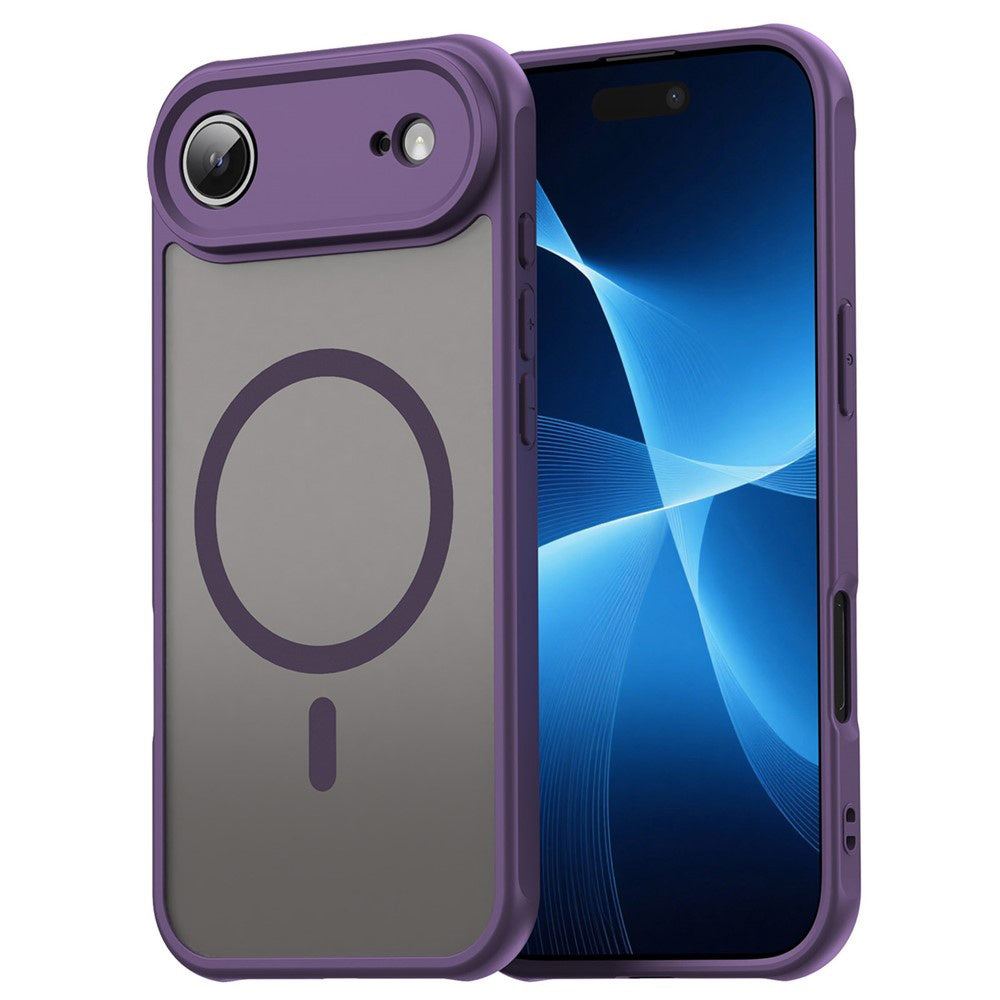 Custodia MagSafe per Apple iPhone 17 Air, Techsuit, HaloFrost II, Viola