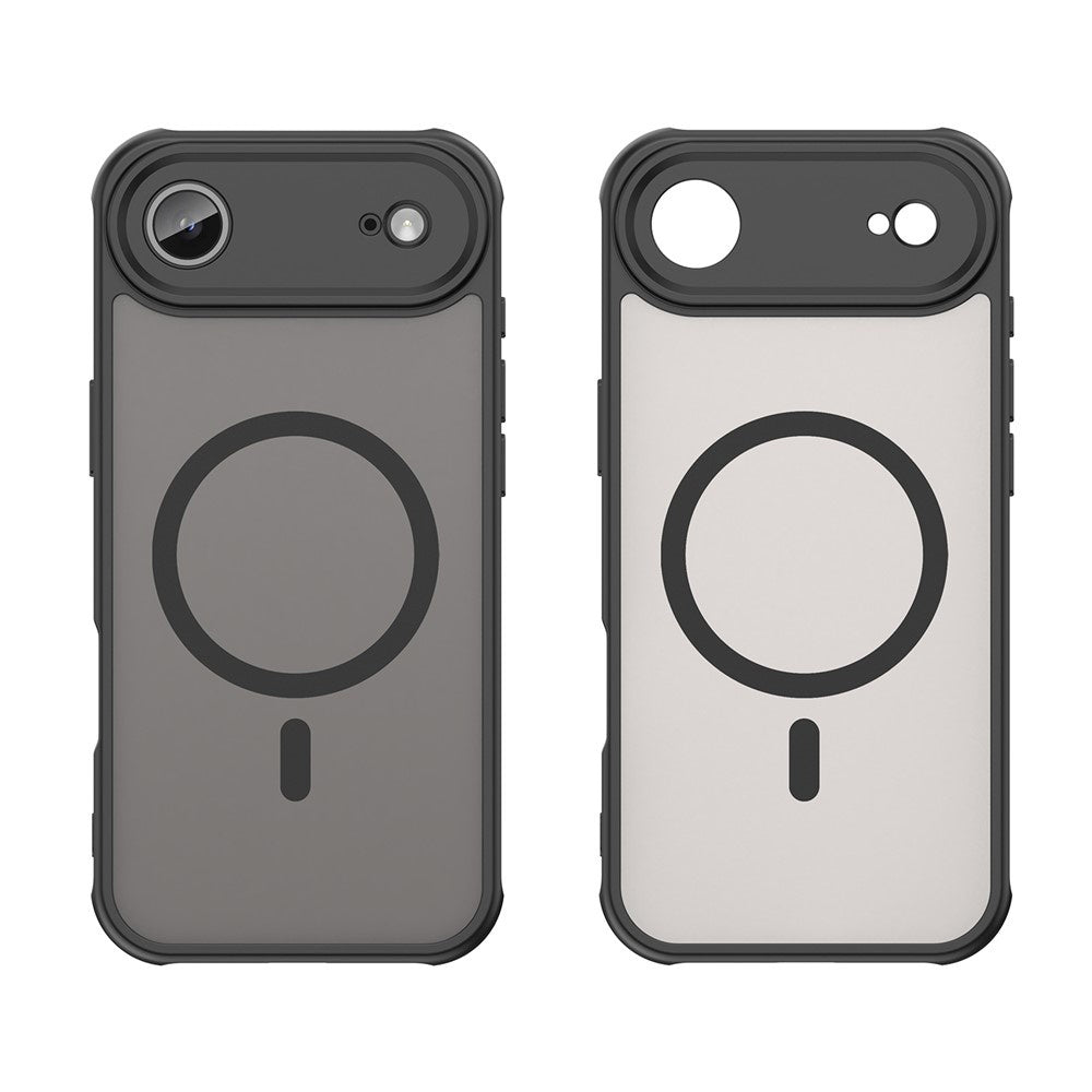 Custodia MagSafe per Apple iPhone 17 Air, Techsuit, HaloFrost II, Nera