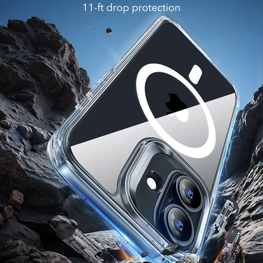 Coque MagSafe pour Apple iPhone 17, ESR, Classic Hybrid, Transparente