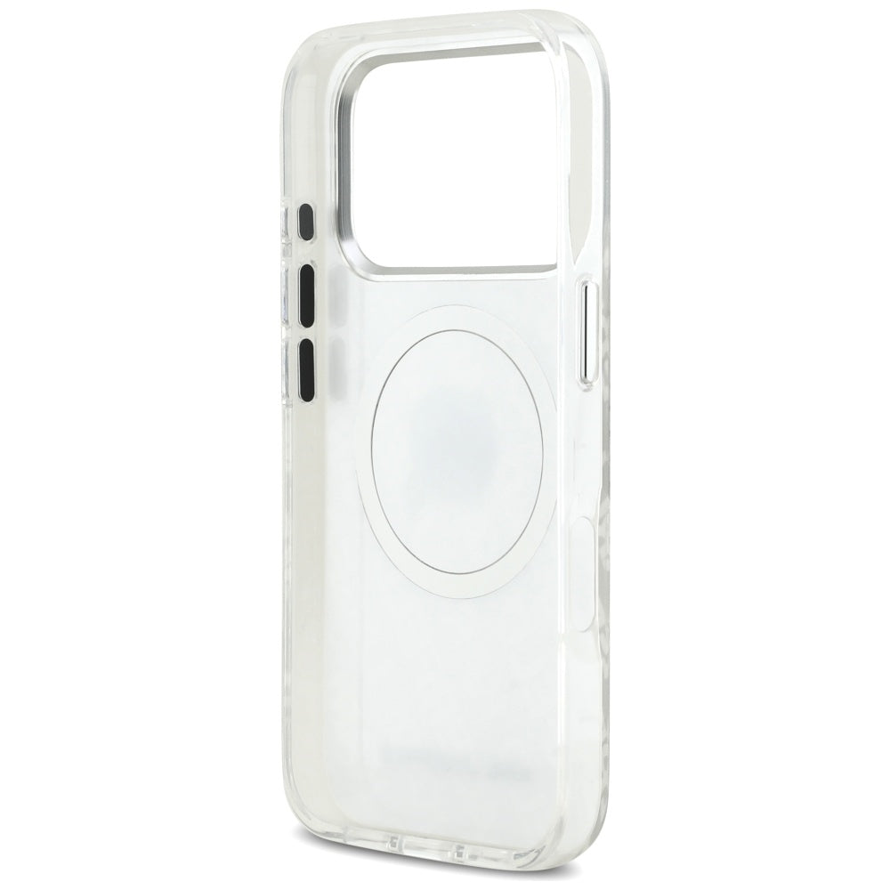 Custodia MagSafe per Apple iPhone 17 Pro Max, Karl Lagerfeld, IML Karl`s Head, Grigio