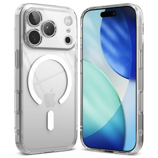 Custodia MagSafe per Apple iPhone 17 Pro Max, Ringke, Fusion, Trasparente