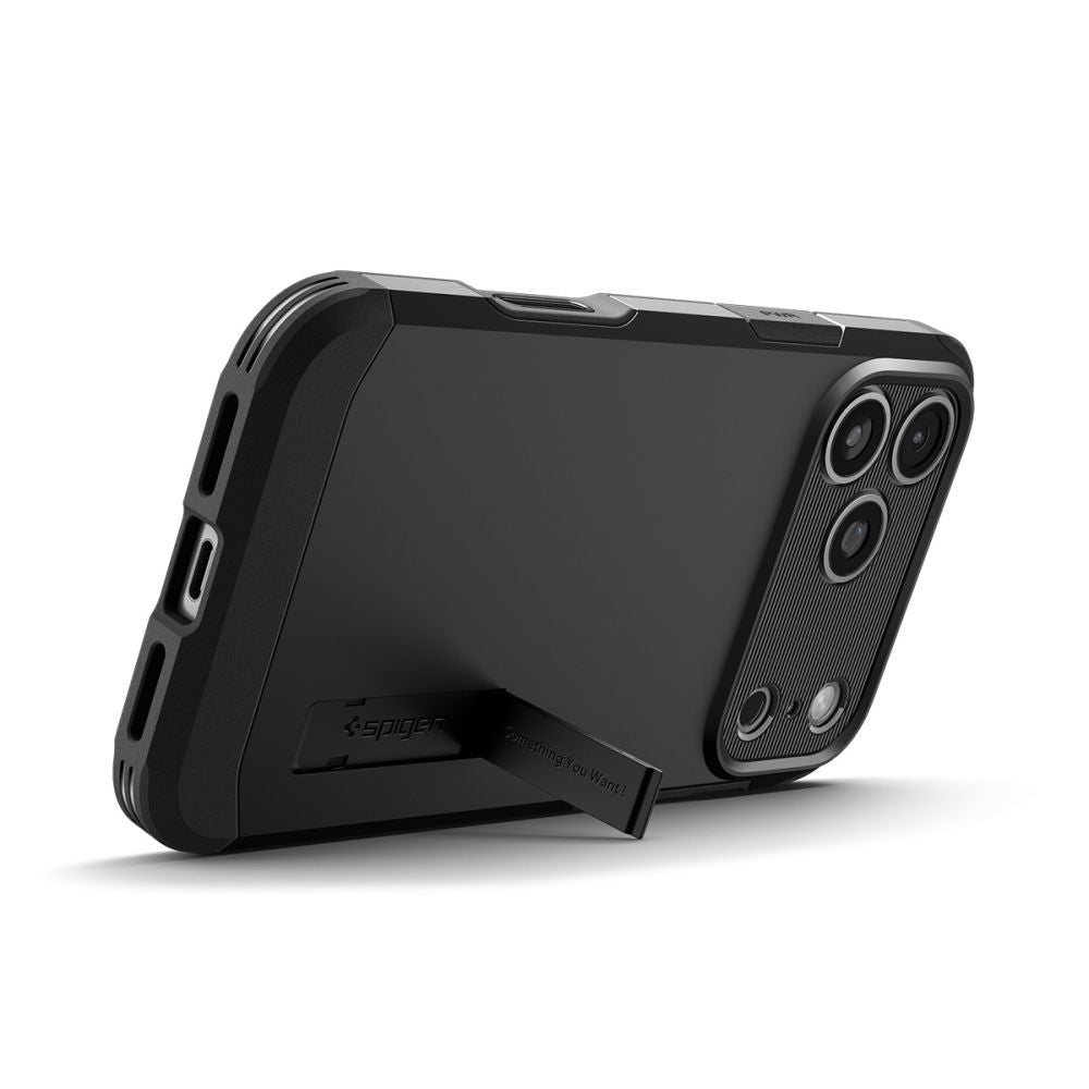 Custodia MagSafe per Apple iPhone 17 Pro Max, Spigen, Tough Armor T, Nera ACS10297