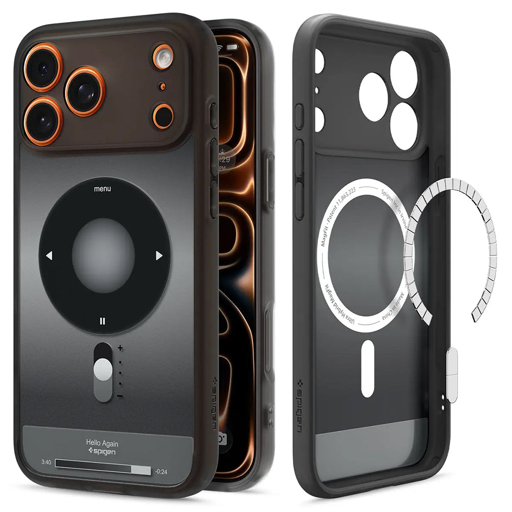 MagSafe Case for Apple iPhone 17 Pro Max, Spigen, Ultra Hybrid Classic, Black