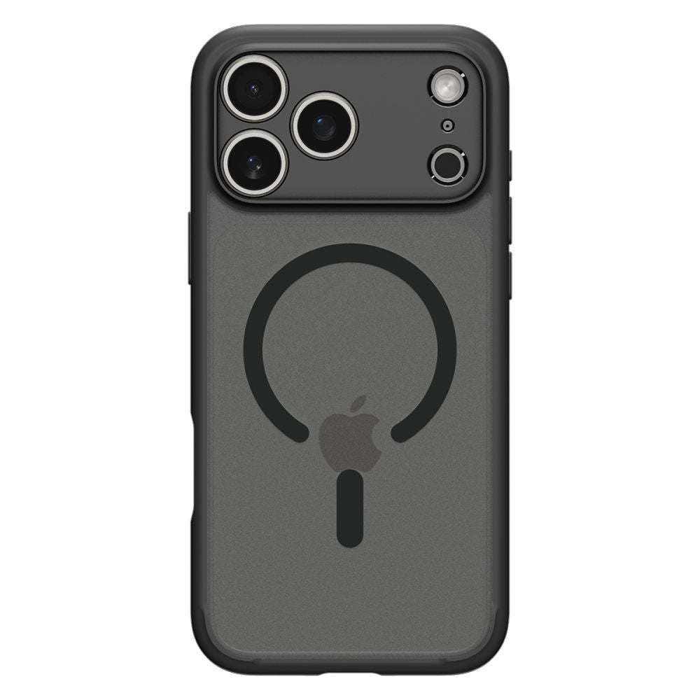 Custodia MagSafe per Apple iPhone 17 Pro Max, Spigen, Ultra Hybrid, Nera Satinata ACS10285