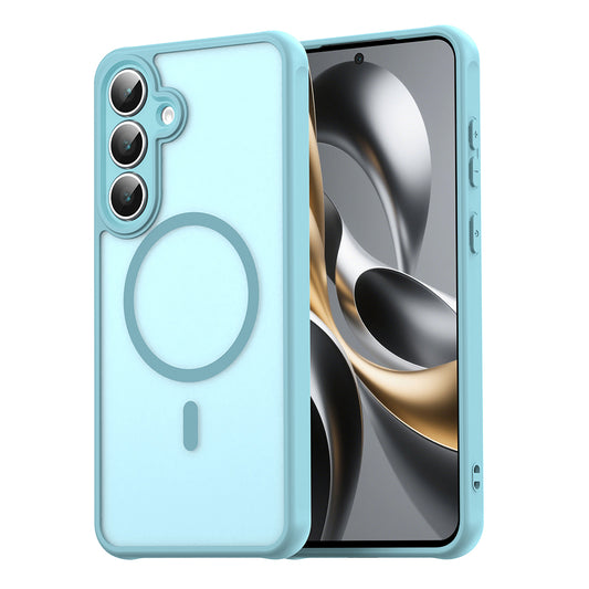 Étui MagSafe pour Apple iPhone 17 Pro Max, Techsuit, HaloFrost II, Vert Clair