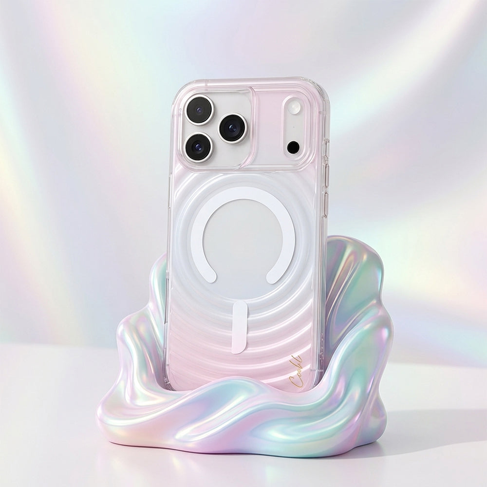 Coque MagSafe pour Apple iPhone 17 Pro Max, UNIQ, Coehl, Iridescent