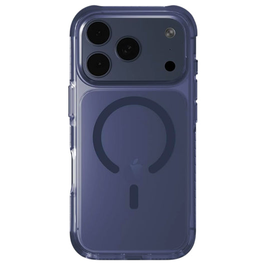 Coque MagSafe pour Apple iPhone 17 Pro Max, UNIQ, Combat MagClick, Bleue