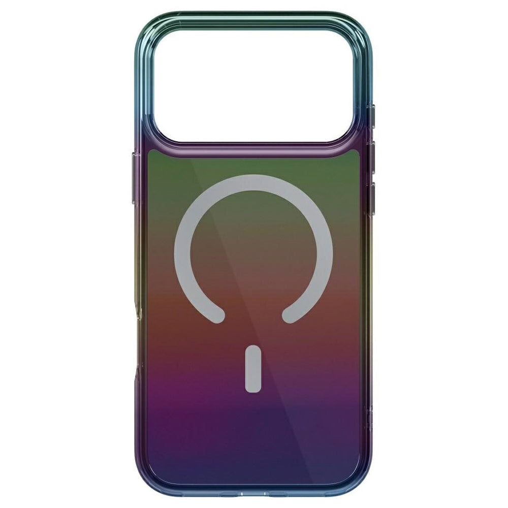Custodia MagSafe per Apple iPhone 17 Pro Max, UNIQ, Iridescia MagClick, Aurora