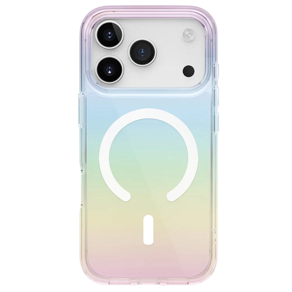 Custodia MagSafe per Apple iPhone 17 Pro Max, UNIQ, Iridescia MagClick, Multicolore