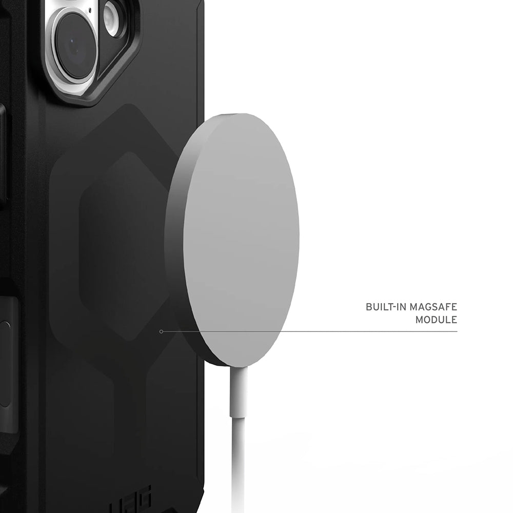 Custodia MagSafe per Apple iPhone 17 Pro Max, Urban Armor Gear, Essential Armor, Nera