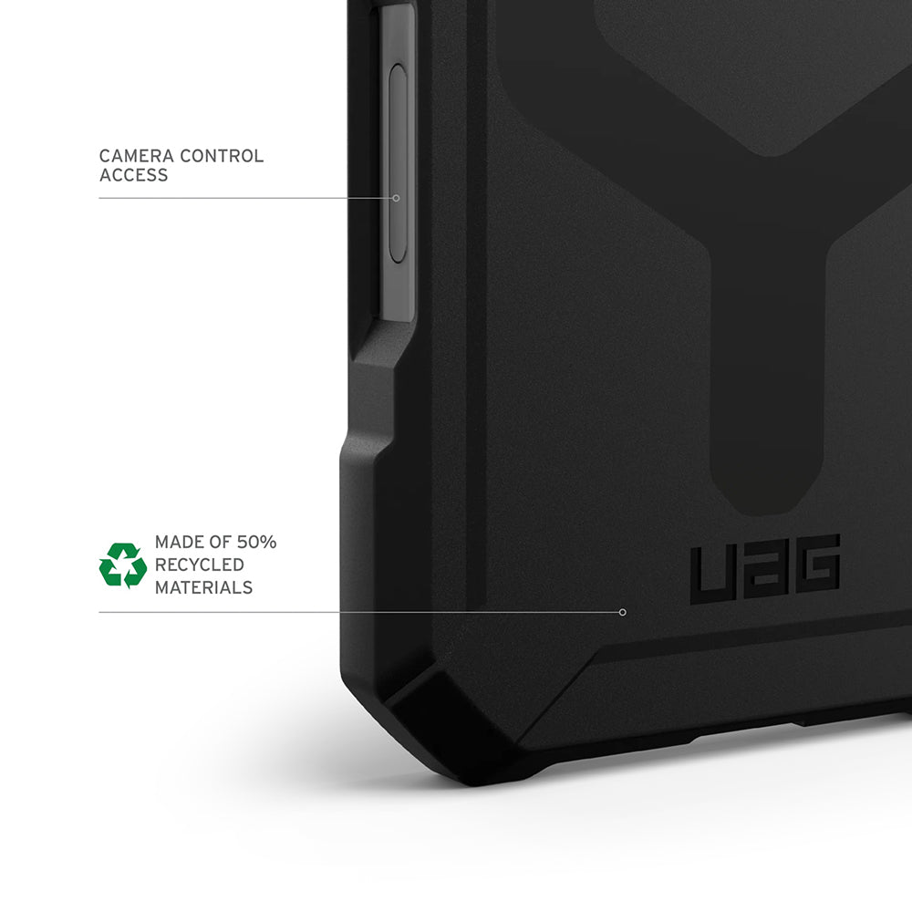Custodia MagSafe per Apple iPhone 17 Pro Max, Urban Armor Gear, Essential Armor, Nera