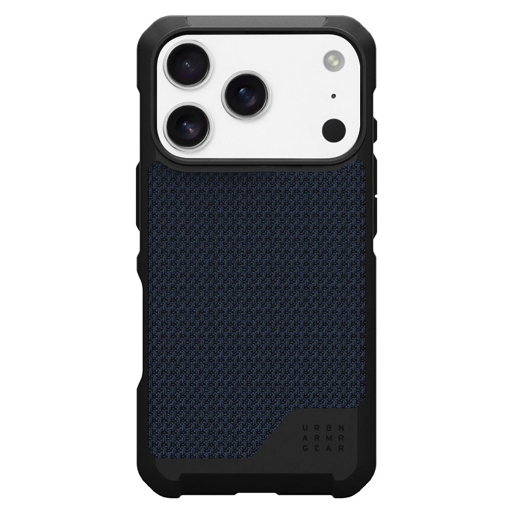 Coque MagSafe pour Apple iPhone 17 Pro Max, Urban Armor Gear, Metropolis LT Kevlar, Bleu Marine