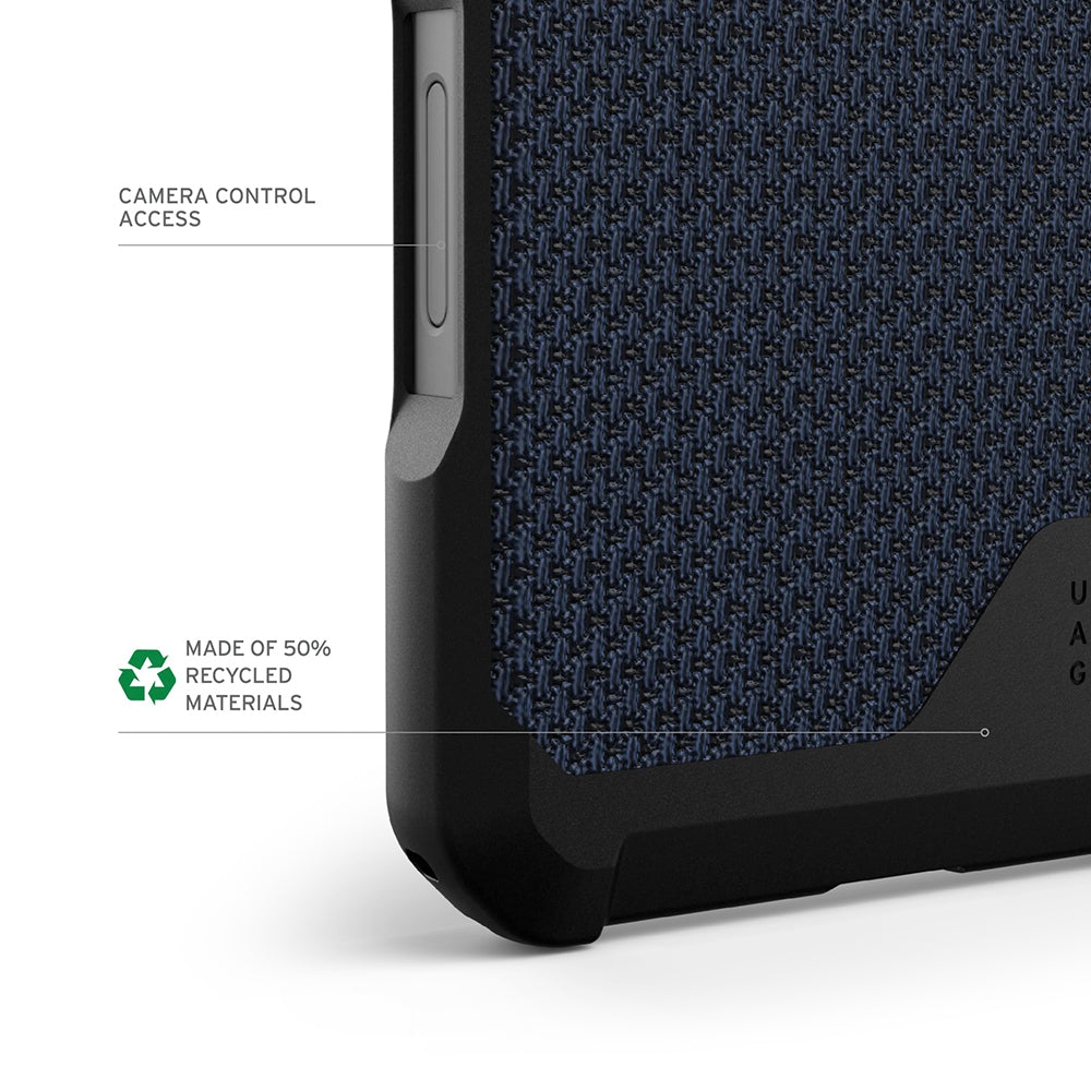 Coque MagSafe pour Apple iPhone 17 Pro Max, Urban Armor Gear, Metropolis LT Kevlar, Bleu Marine