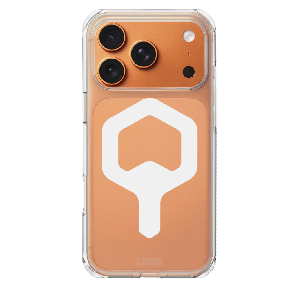 Custodia MagSafe per Apple iPhone 17 Pro Max, Urban Armor Gear, Plyo, Trasparente