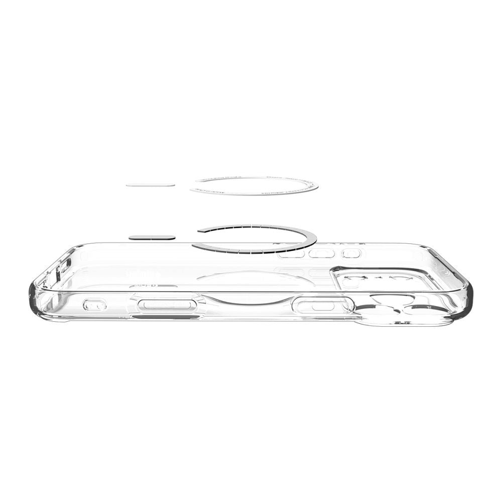 Custodia MagSafe per Apple iPhone 17 Pro, Spigen, Ultra Hybrid, Bianco Satinato ACS10350
