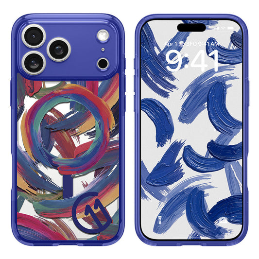 MagSafe Hülle für Apple iPhone 17 Pro, Spigen, Ultra Hybrid C11, Indigo ACS11392