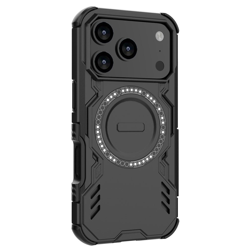 Custodia MagSafe per Apple iPhone 17 Pro, Techsuit, ArmorMag, Nera