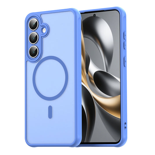 Coque MagSafe pour Apple iPhone 17 Pro, Techsuit, HaloFrost II, Bleue