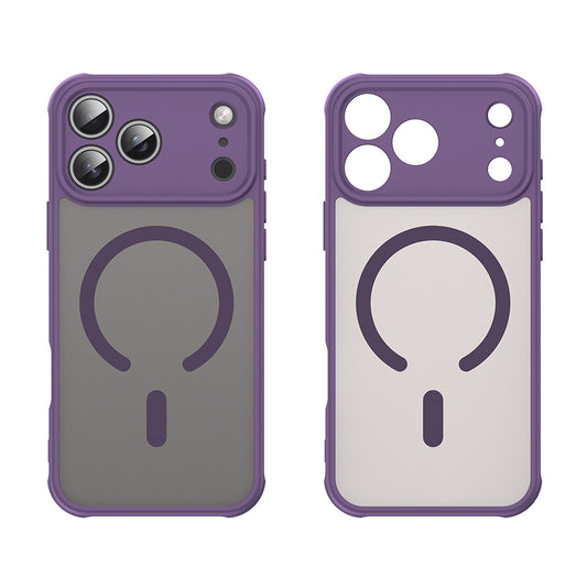 Custodia MagSafe per Apple iPhone 17 Pro, Techsuit, HaloFrost II, Viola