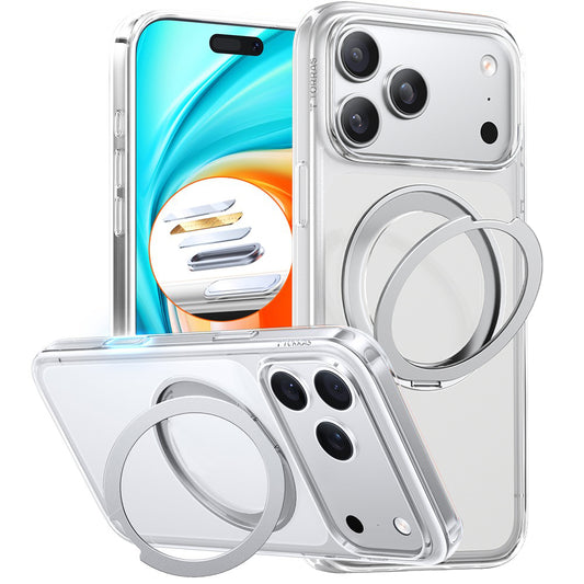 MagSafe Hülle für Apple iPhone 17 Pro, Torras, Ostand Pro, Transparent