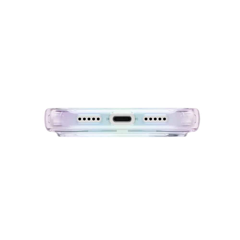 Étui MagSafe pour Apple iPhone 17 Pro, UNIQ, Iridescia MagClick, Multicolore