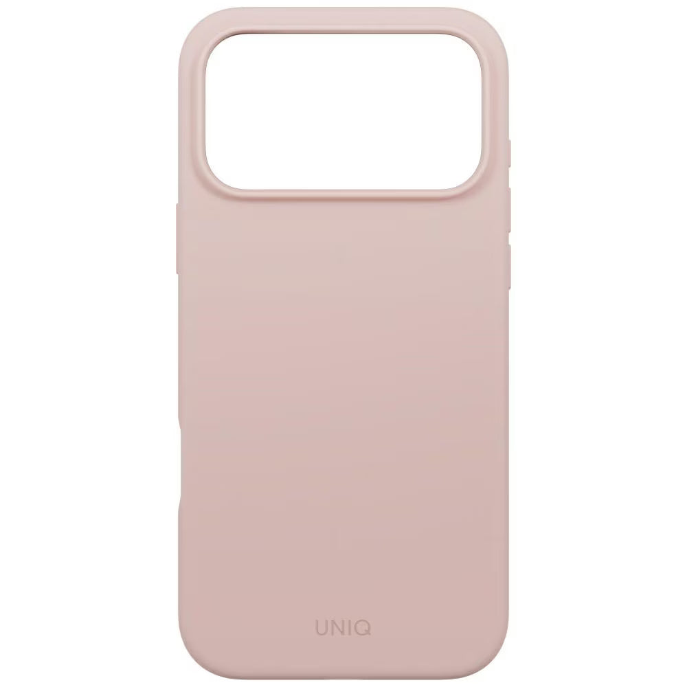 MagSafe Hülle für Apple iPhone 17 Pro, UNIQ, Lino MagClick, Rosa