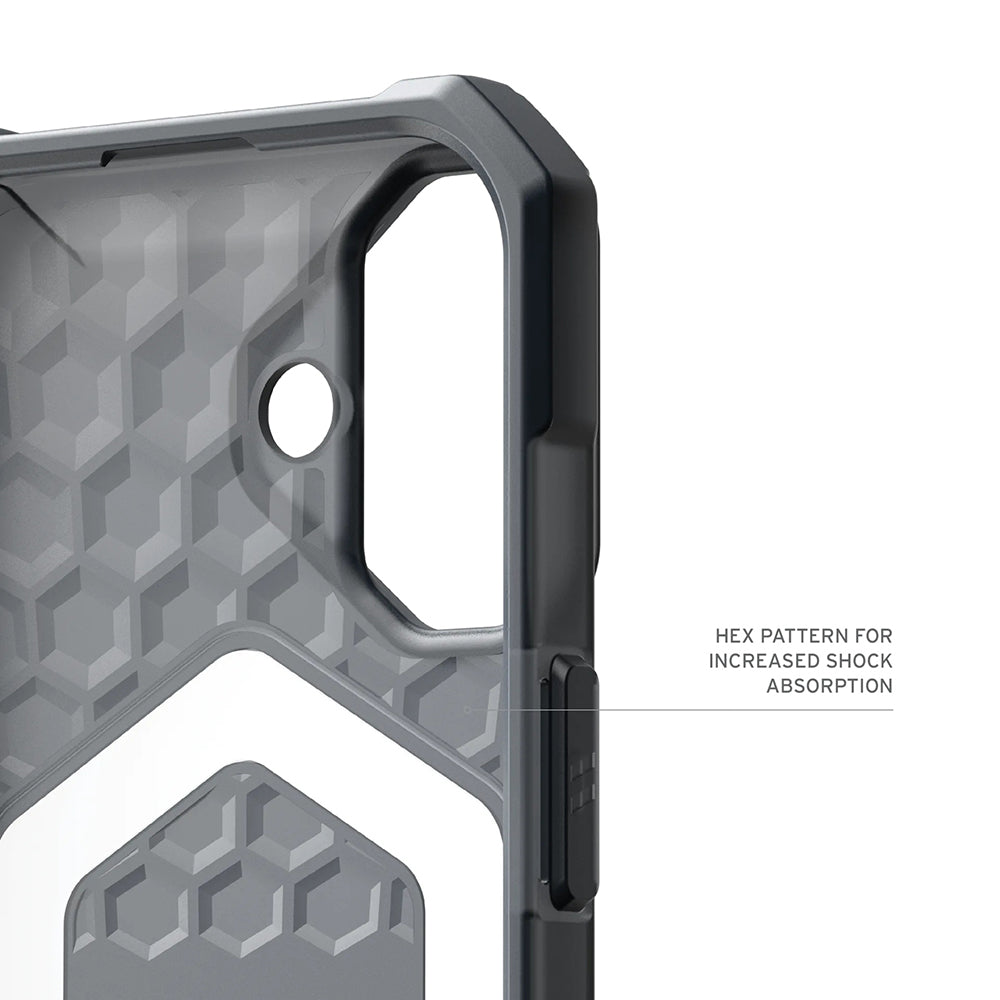 Custodia MagSafe per Apple iPhone 17 Pro, Urban Armor Gear, Essential Armor, Grigio
