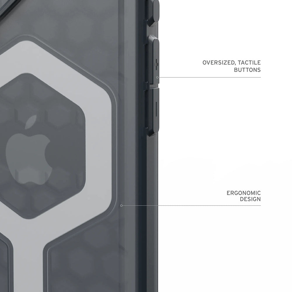 Custodia MagSafe per Apple iPhone 17 Pro, Urban Armor Gear, Essential Armor, Grigio
