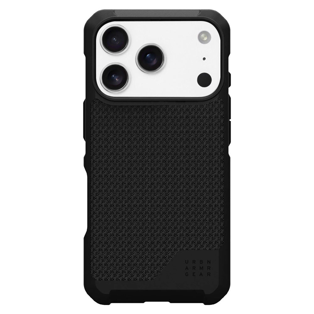 Custodia MagSafe per Apple iPhone 17 Pro, Urban Armor Gear, Metropolis LT Kevlar, Nera