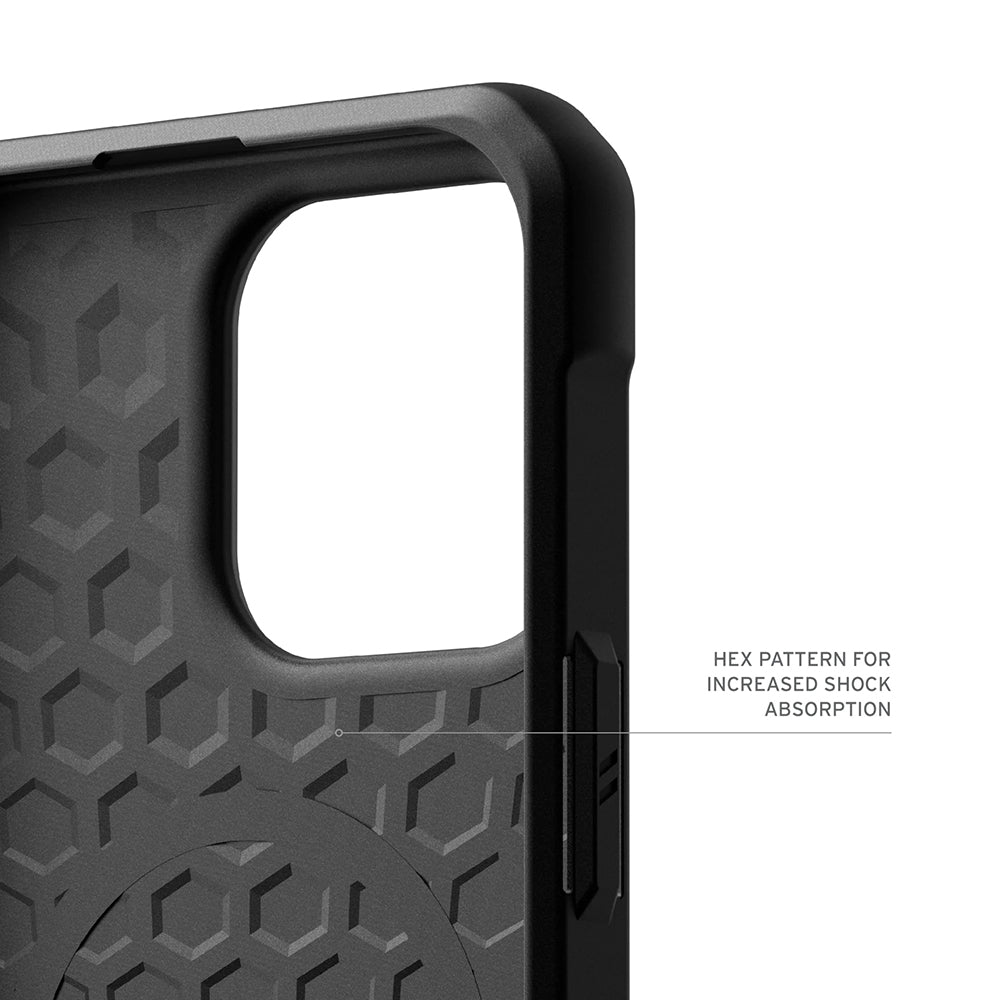 Custodia MagSafe per Apple iPhone 17 Pro, Urban Armor Gear, Metropolis LT Kevlar, Nera