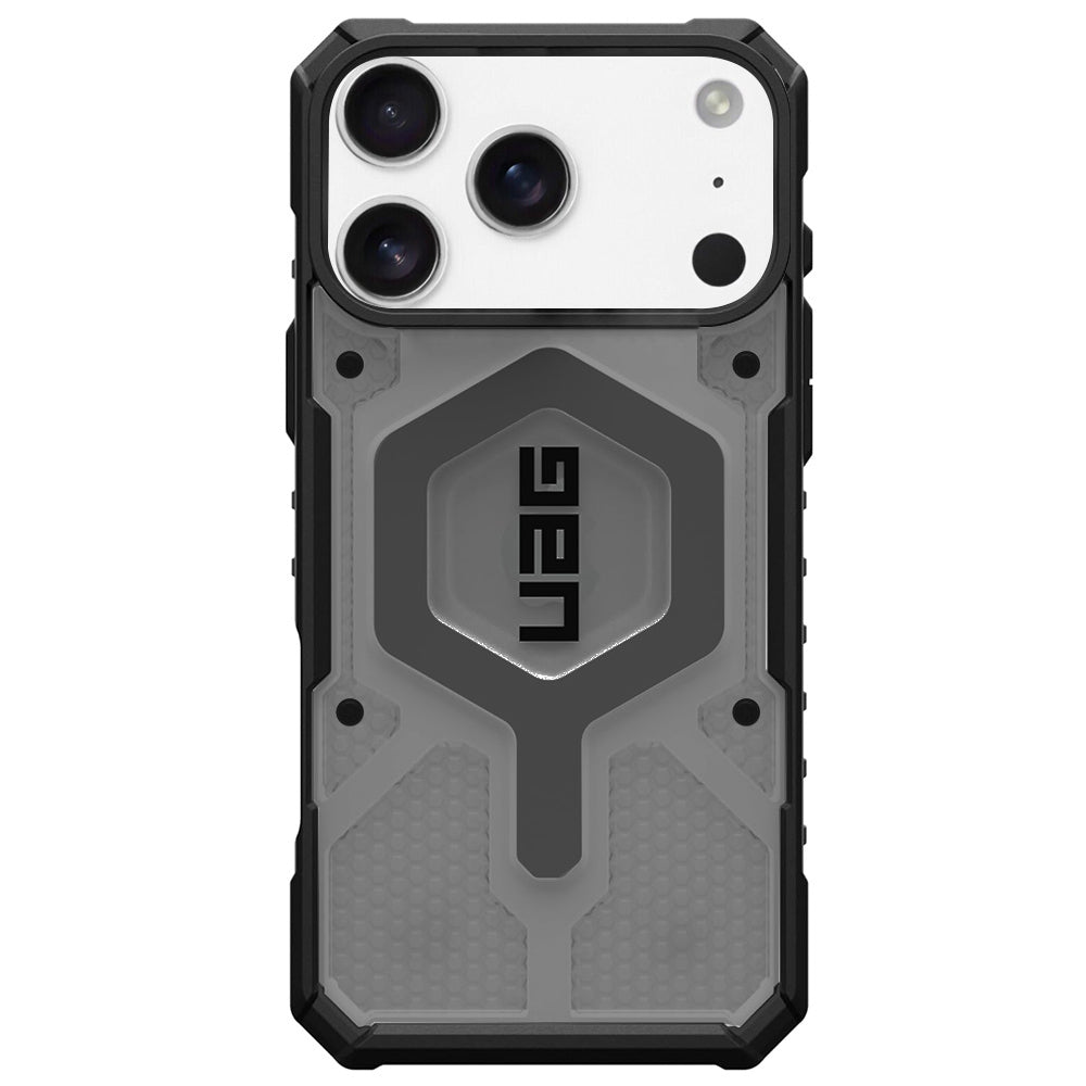 Coque MagSafe pour Apple iPhone 17 Pro, Urban Armor Gear, Pathfinder Clear, Gris