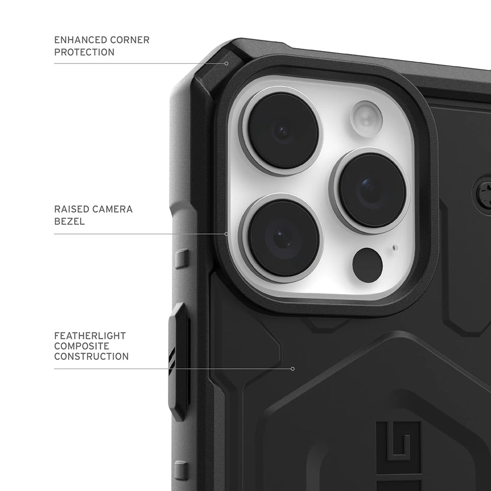 Custodia MagSafe per Apple iPhone 17 Pro, Urban Armor Gear, Pathfinder, Nera