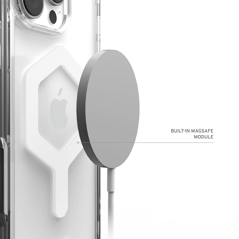 Coque MagSafe pour Apple iPhone 17 Pro, Urban Armor Gear, Plyo, Blanche