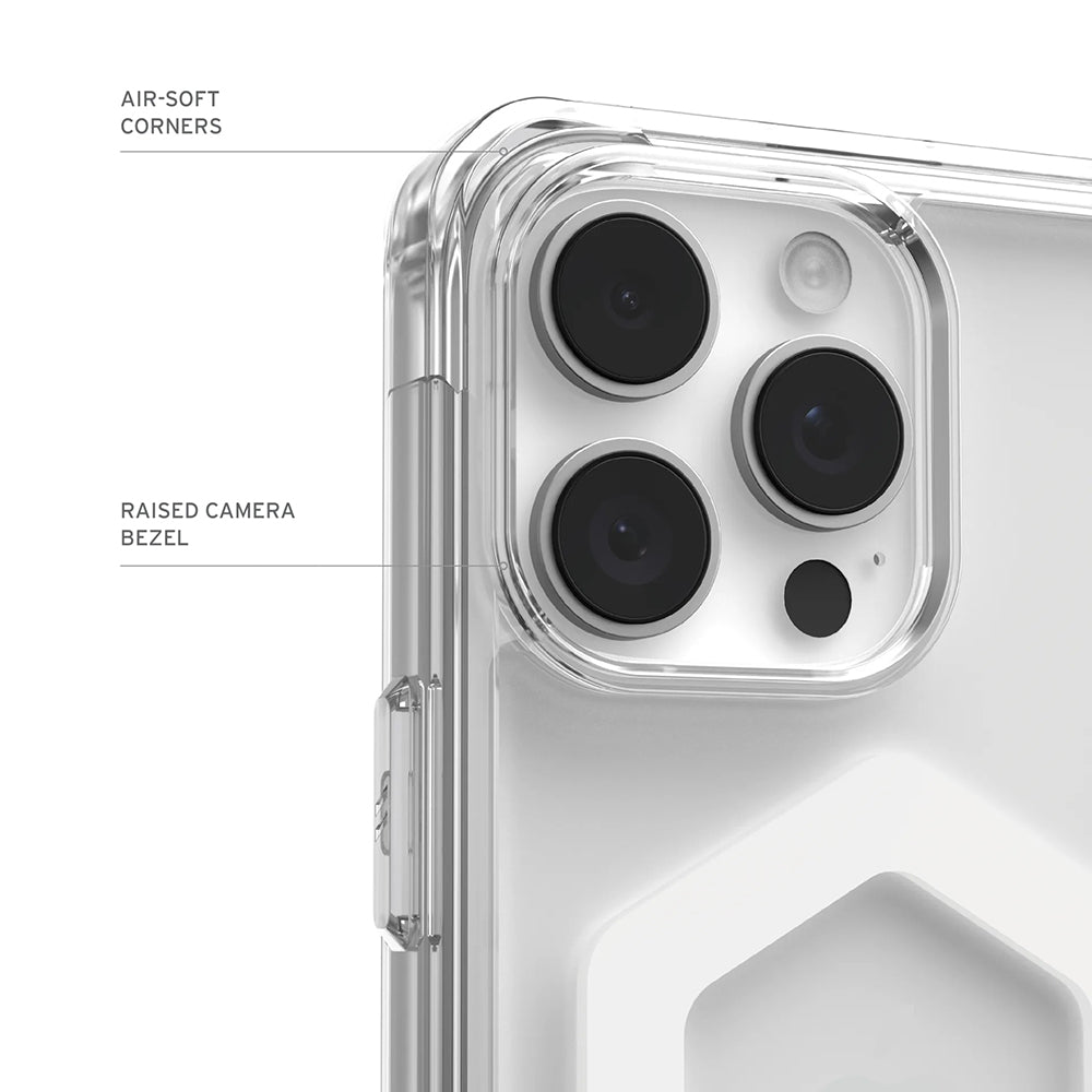 Coque MagSafe pour Apple iPhone 17 Pro, Urban Armor Gear, Plyo, Blanche