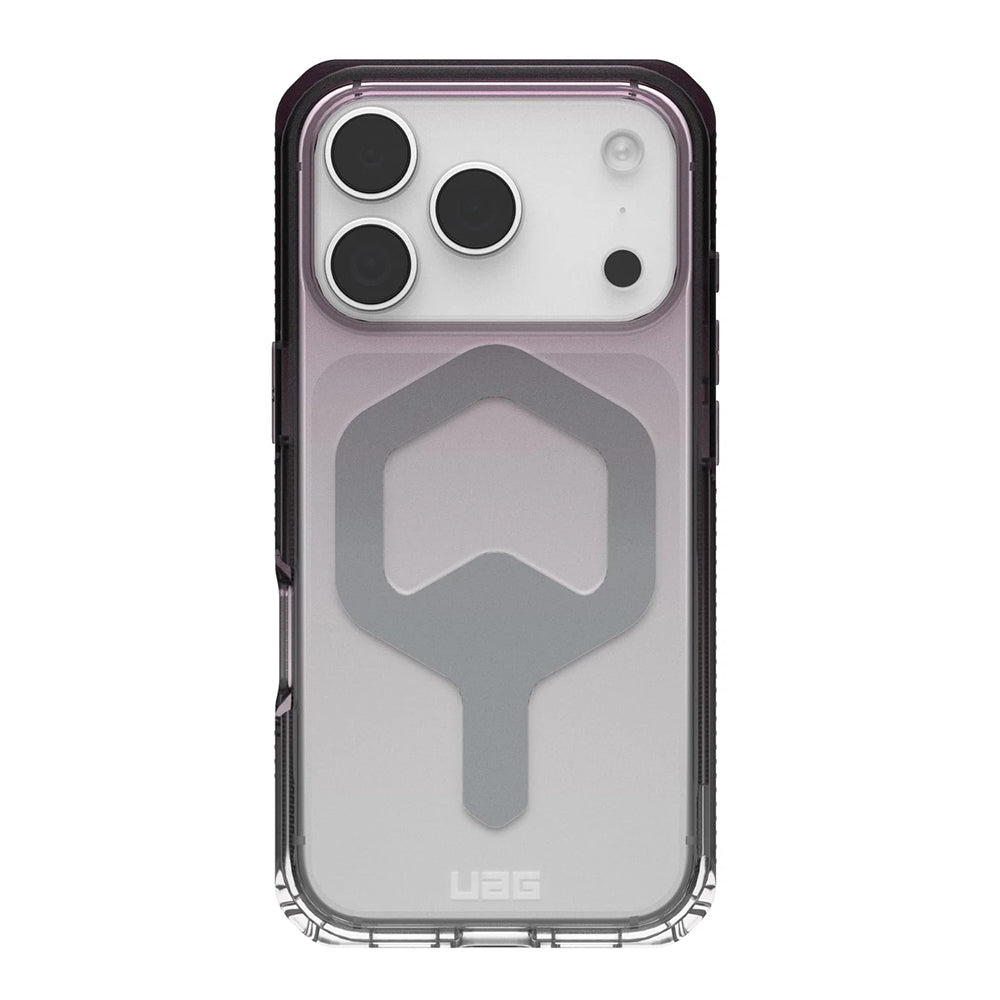 Custodia MagSafe per Apple iPhone 17 Pro, Urban Armor Gear, Plyo, Nera Trasparente