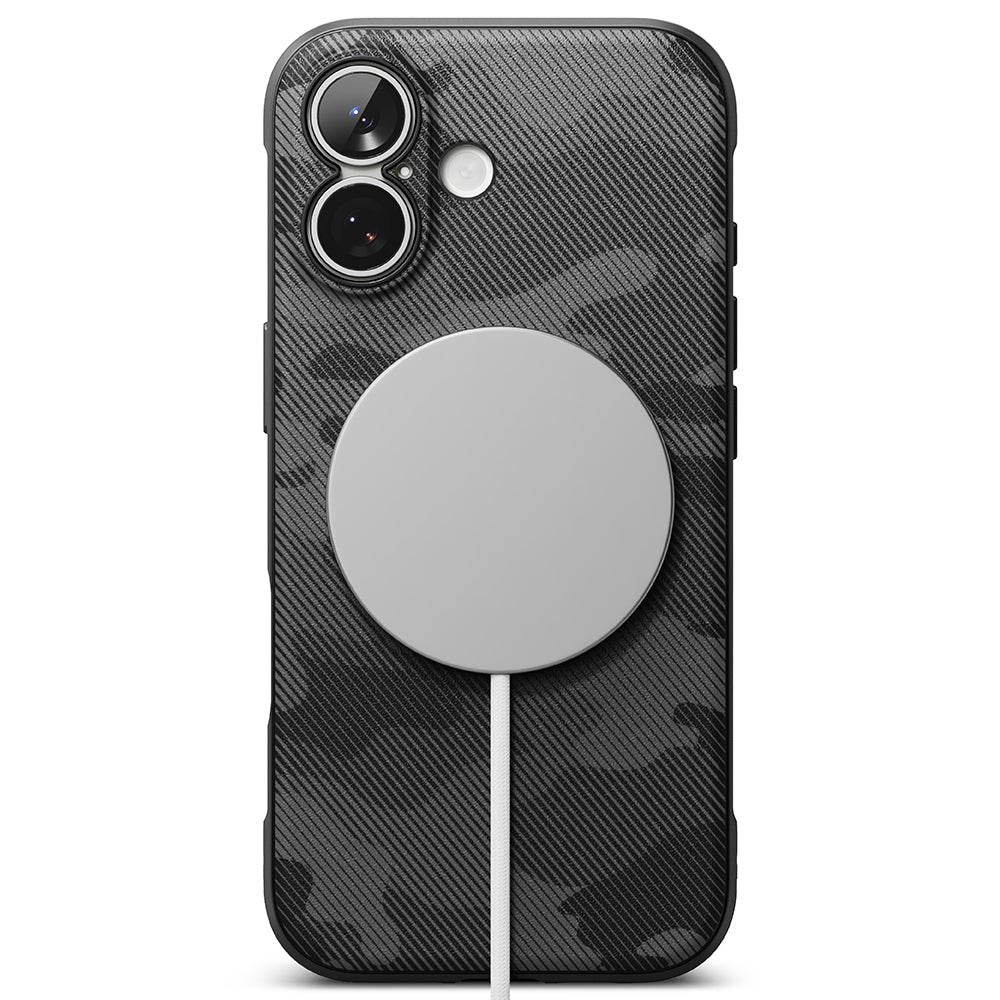 Custodia MagSafe per Apple iPhone 17, Ringke, Onyx, Camuffamento