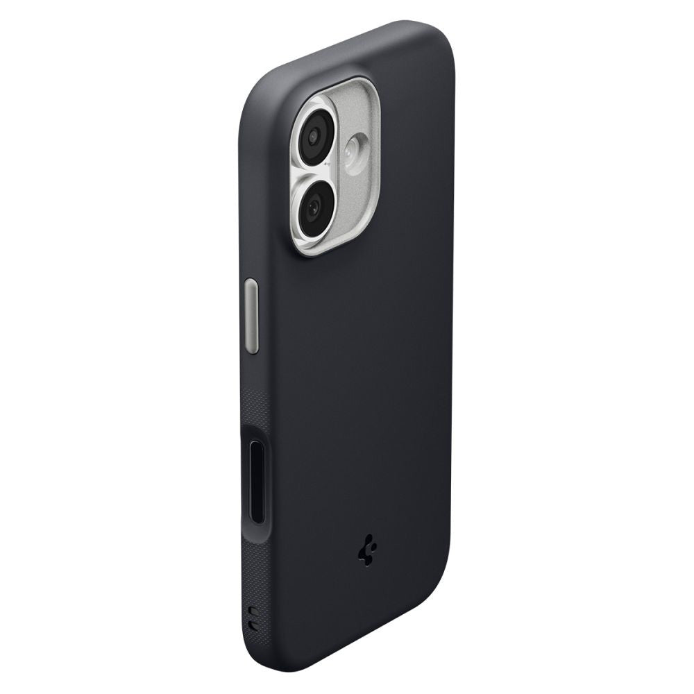 Custodia MagSafe per Apple iPhone 17, Spigen, Caseology Nano Pop, Nera ACS10366