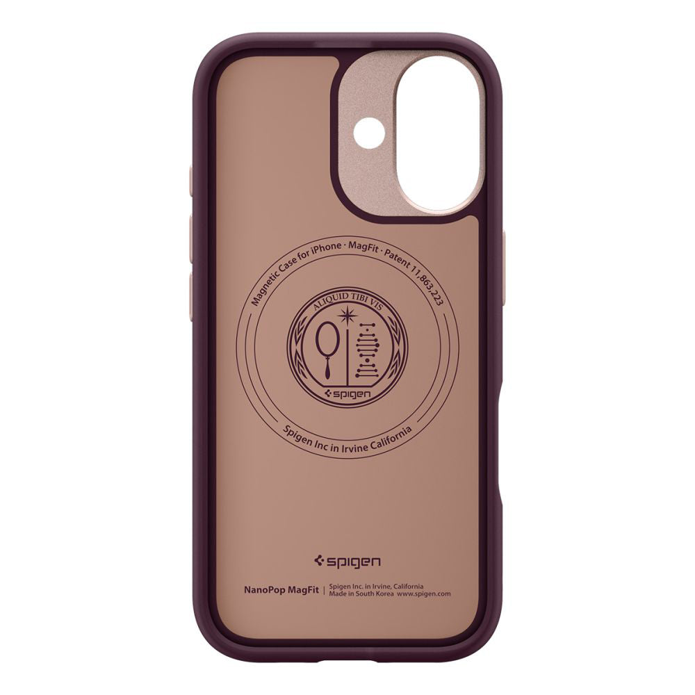 MagSafe Case for Apple iPhone 17, Spigen, Caseology Nano Pop, Cherry ACS10365