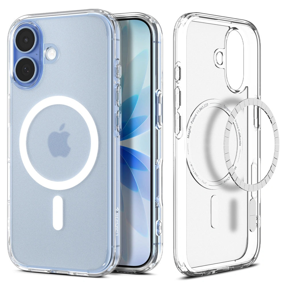 MagSafe Case for Apple iPhone 17, Spigen, Ultra Hybrid, Satin White ACS10384