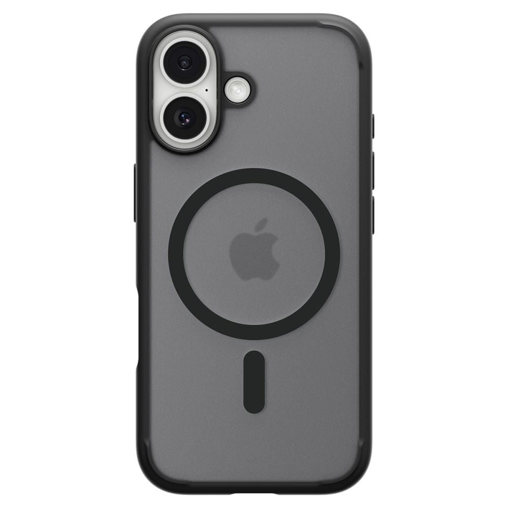 Custodia MagSafe per Apple iPhone 17, Spigen, Ultra Hybrid, Nera Satinata ACS10383