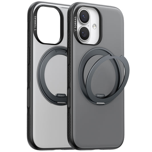 MagSafe Hülle für Apple iPhone 17, Torras, Ostand R Fitness, Schwarz