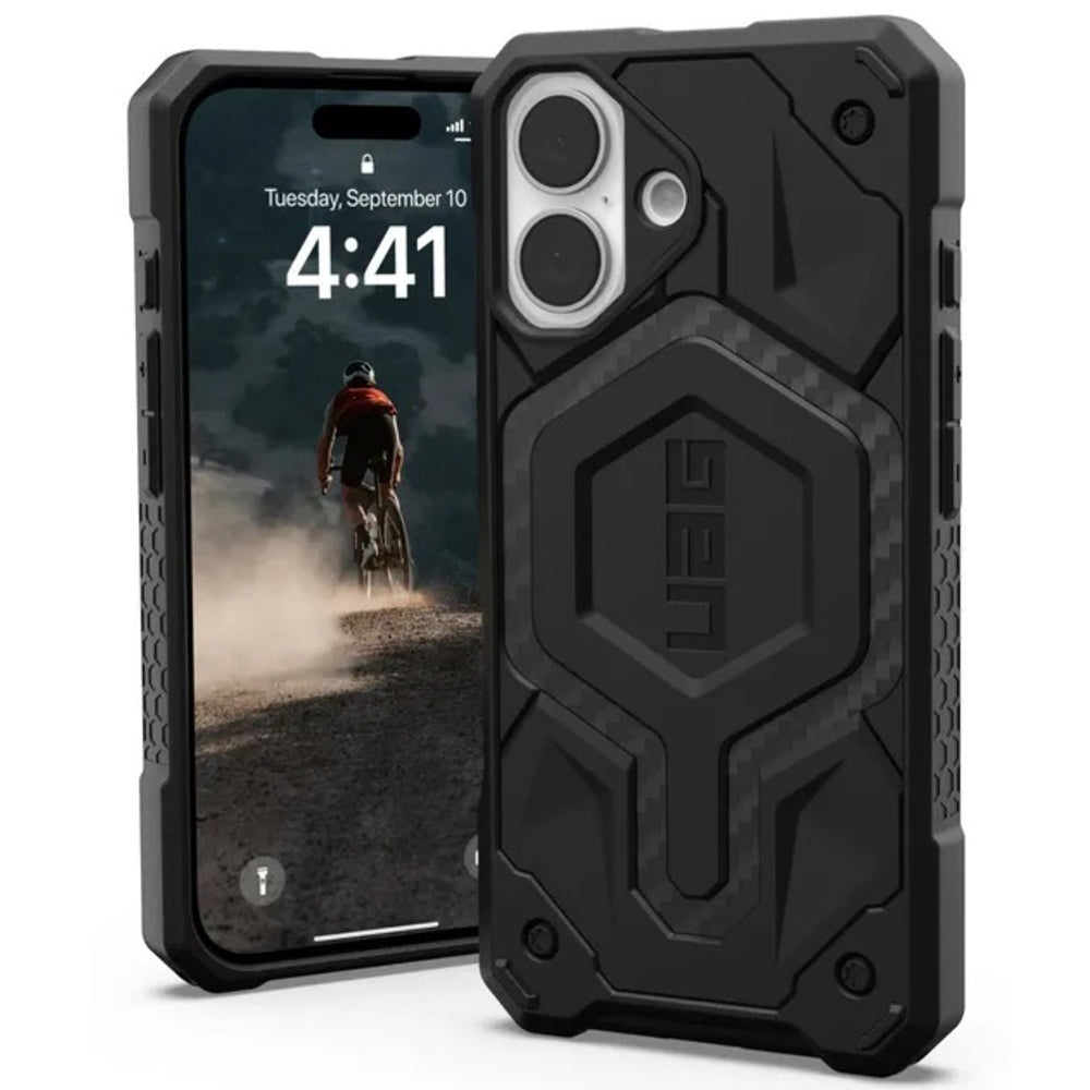 Coque MagSafe pour Apple iPhone 17, Urban Armor Gear, Monarch Pro Carbon, Noire