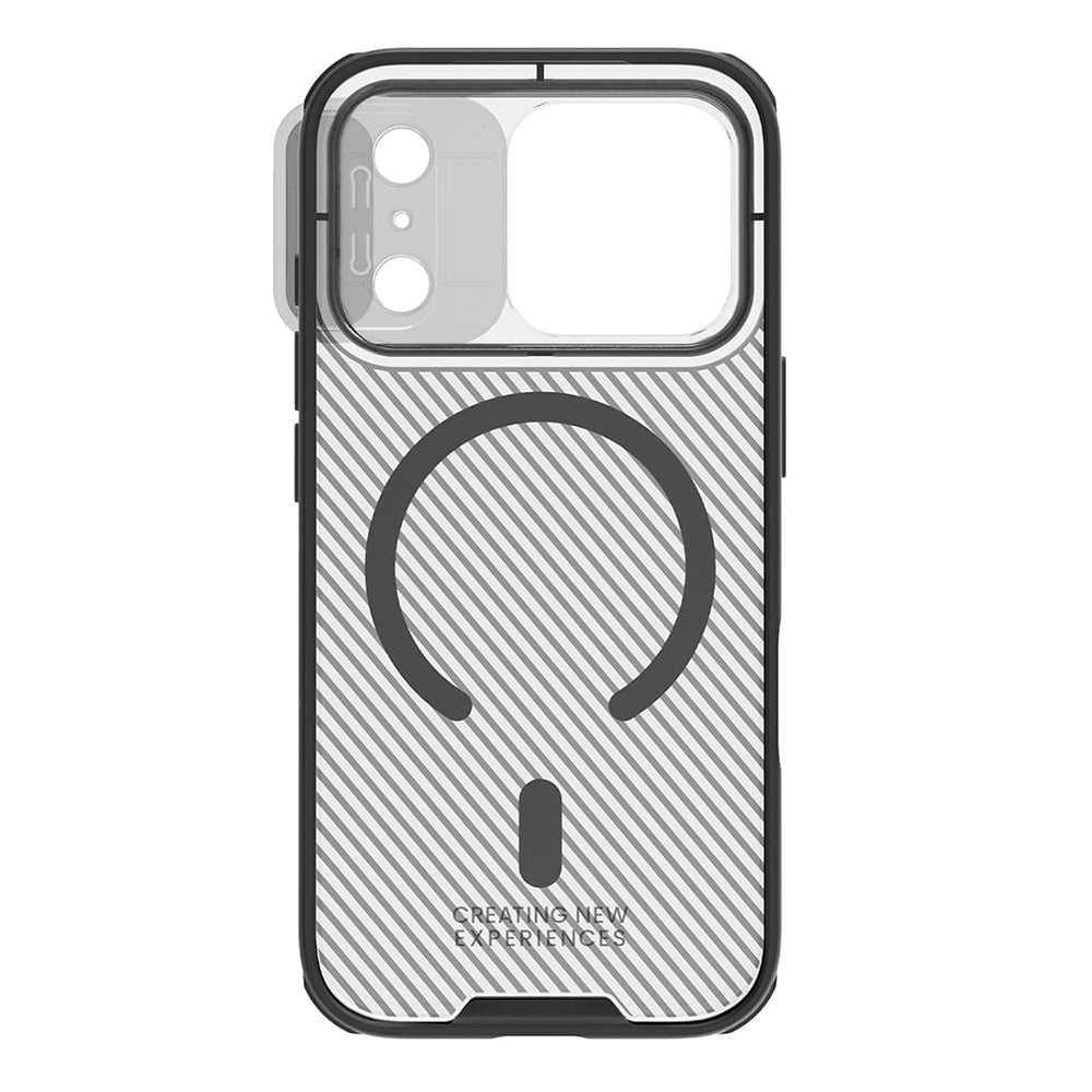 Custodia MagSafe per Apple iPhone 18 Pro / 17 Pro, Nillkin, CamShield Pro, Nero Trasparente